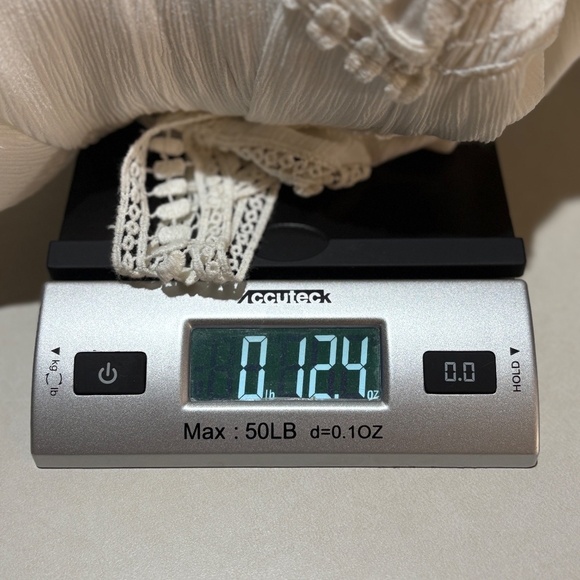 Max Studio Women Lace V-Neck Sleeveless Maxi Dress Sz 4 Boho Party Beach Coastal - Picture 15 of 16